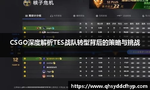 CSGO深度解析TES战队转型背后的策略与挑战